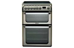 Hotpoint HUE61X Double Electric Cooker - Instal/Recycle.
